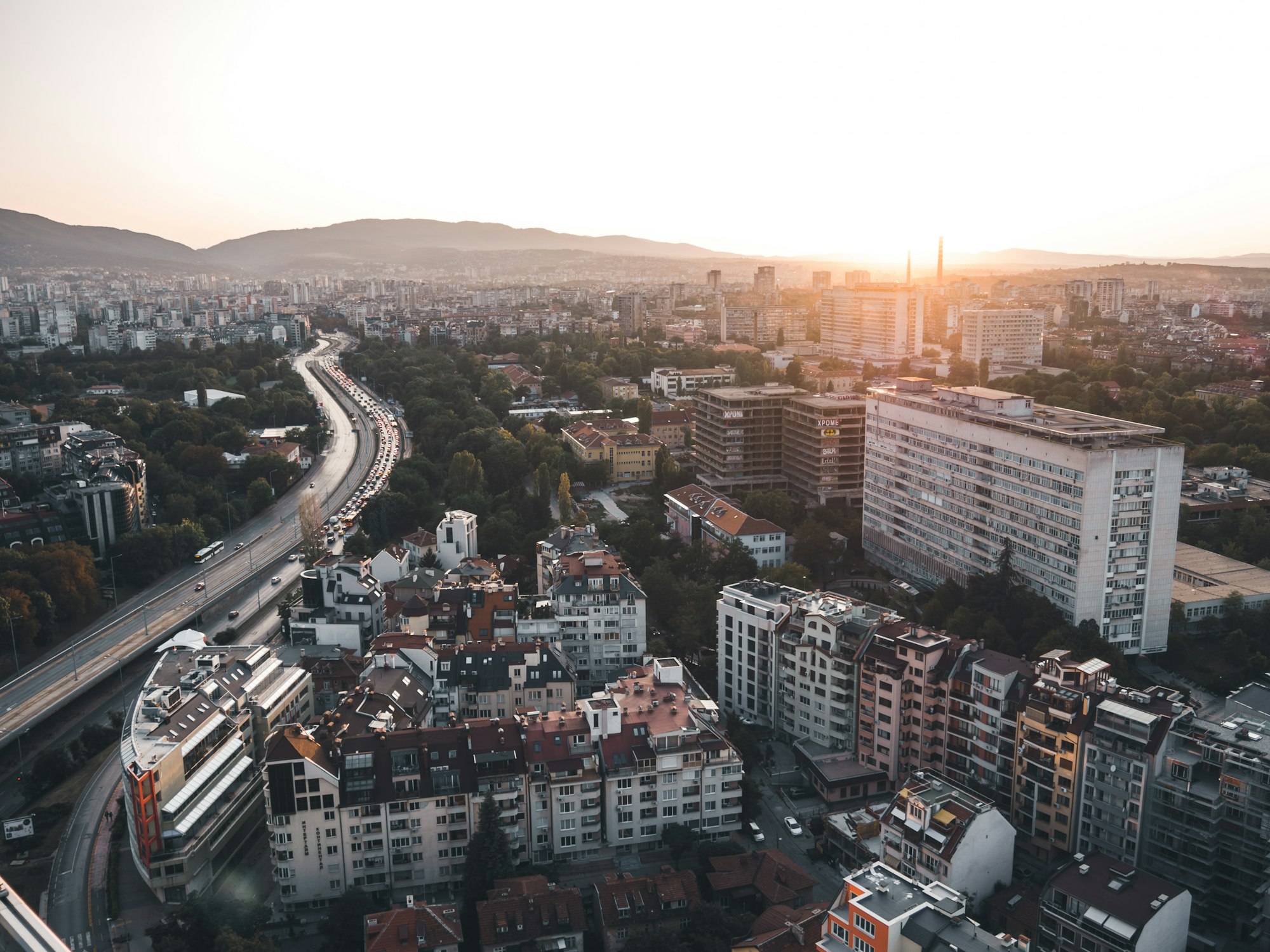 Панорама на София
